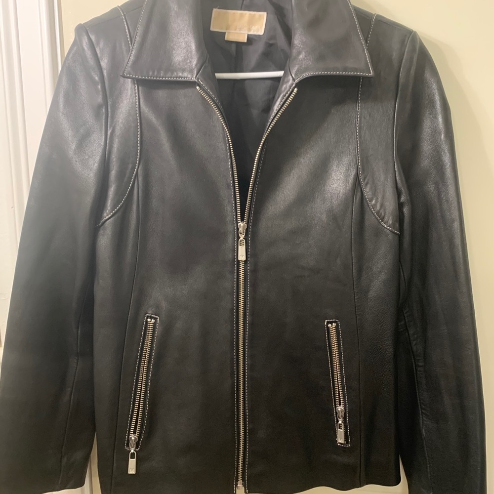 Michael Kors  leather jacket